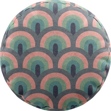 Подушка круглая Cortin «Ретро орнамент»