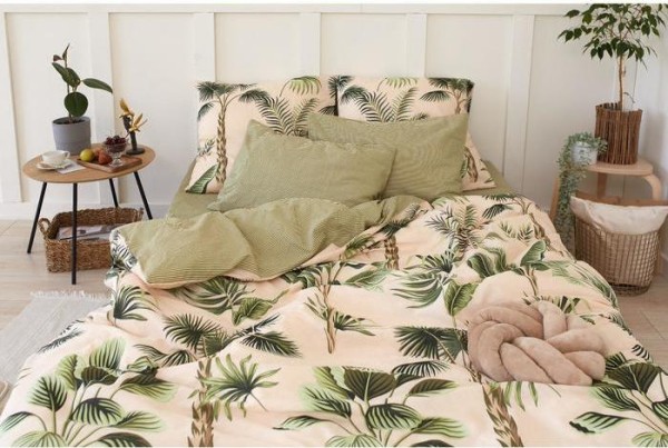 Постельное белье Этель 2 сп Tropics 175*215 см, 200*220 см, 70*70 см- 2 шт
