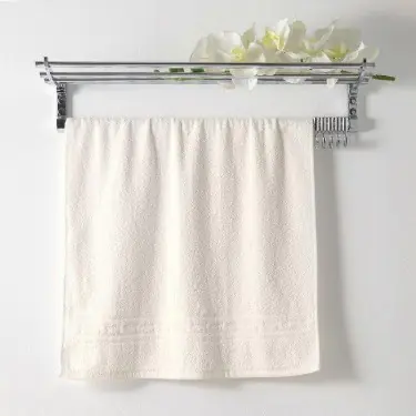 Полотенце Ocean 30х50 см, белый, хлопок 100%, 360 г/м2