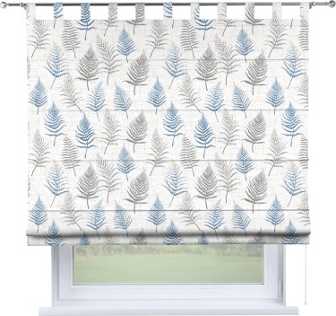 Римская штора на петлях «Королевский папоротник»