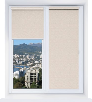 Рулонная штора Мини Жемчуг лайт 11 капучино