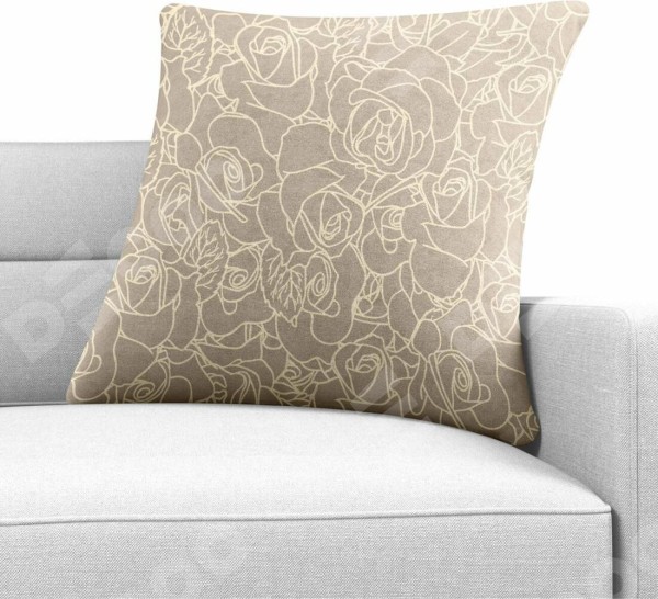 Подушка квадратная Cortin «Очарование роз»