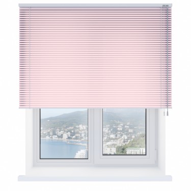 Горизонтальные жалюзи 947 светло-розовые