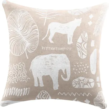 Подушка квадратная Cortin «Африканские животные»