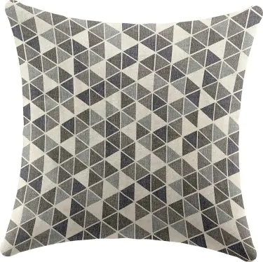 Подушка Cortin димаут «Треугольники синие»