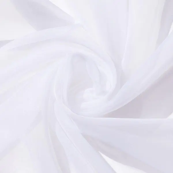 Тюль «Этель» 145×270 см, цвет белый, вуаль, 100% п/э