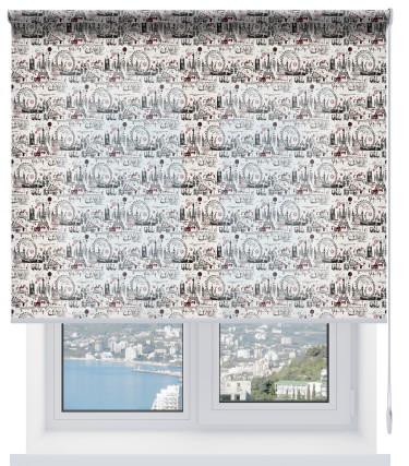 Рулонная штора Столица 01