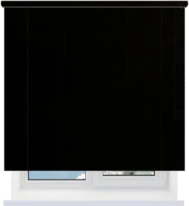 Деревянные жалюзи 25 мм. черный