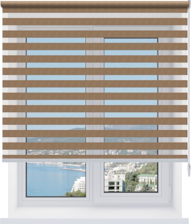 Рулонная штора День-ночь Shade бежевый