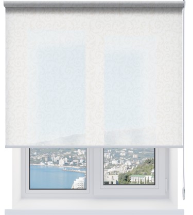 Рулонная штора Руан 02 кремовый