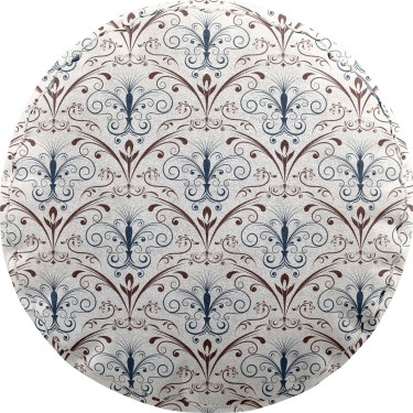 Подушка круглая Cortin «Ажурные арки»