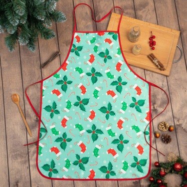 Фартук Доляна "Рождество", 70*54 см, 100% п/э
