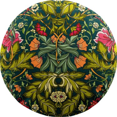 Подушка круглая Cortin «Цветок морриса»