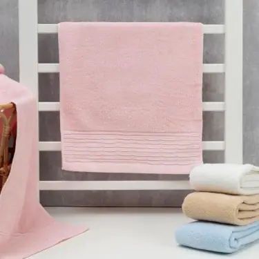 Полотенце махровое Этель Classic, цвет розовый, 35х75 см