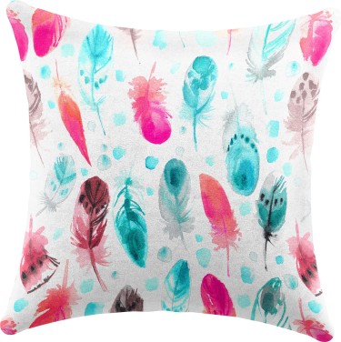 Подушка квадратная Cortin «Перья»