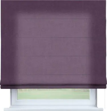 Римская штора «Кортин», канвас сиреневый, для проёма
