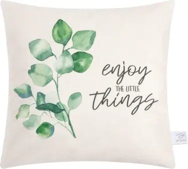 Наволочка Этель "Little things", 40*40 см, 100 п/э, велюр