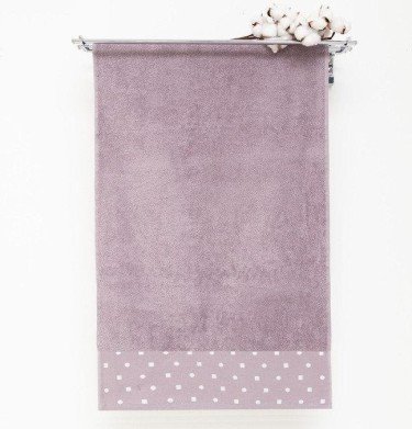 Полотенце махровое Шарм 70х140 см, пепельный, хл 100%, 430 г/м2