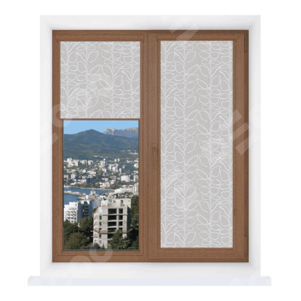 Рулонная штора Уни 2 Ботаник Кантри 29