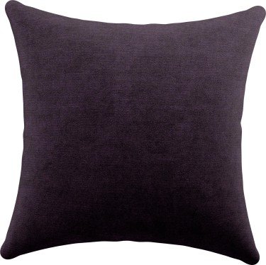 Подушка квадратная «Кортин» вельвет тёмно-фиолетовый