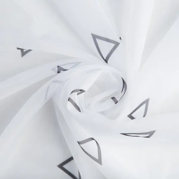 Комплект тюлей "Этель" Black triangle, 145*260 см-2 шт, 100% п/э