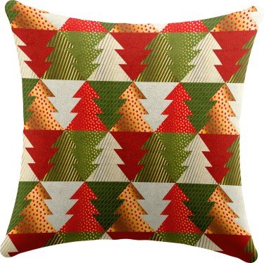 Подушка квадратная Cortin «Новогоднее украшение»
