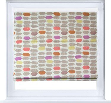 Римская штора «Кортин» кассетная, ткань «Абстерго»