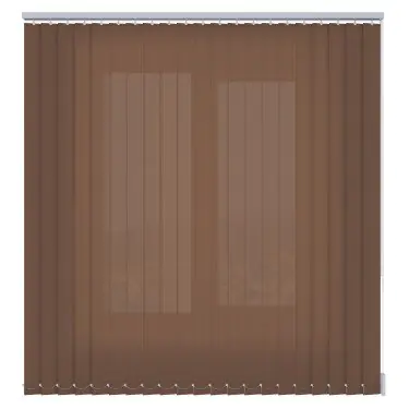 Вертикальные жалюзи Лайн 30 какао new
