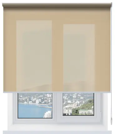 Рулонная штора Эко кофейный 09