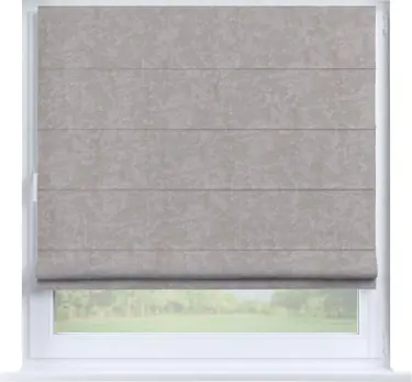 Римская штора «Кортин», софт мрамор пудровый, на створку