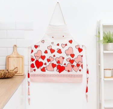 Фартук "Этель" Cat's love 60х65см, 100% хл, саржа 190 г/м2