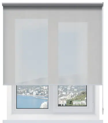 Рулонная штора Фокус 08 серый