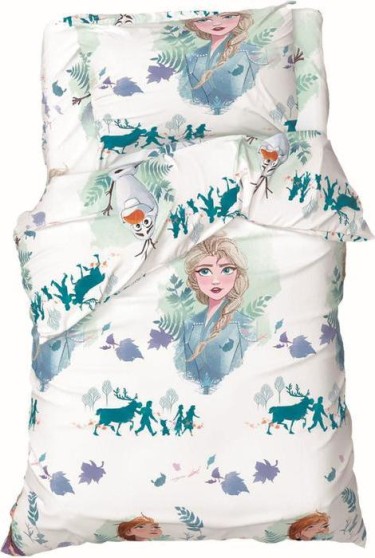 Постельное бельё 1,5 сп "Холодное сердце" 143*215 см, 150*214 см, 50*70 см -1 шт