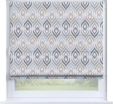 Римская штора «Кортин» на створку «Элизиум»