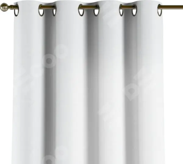 Комплект штор на люверсах вельвет белоснежный