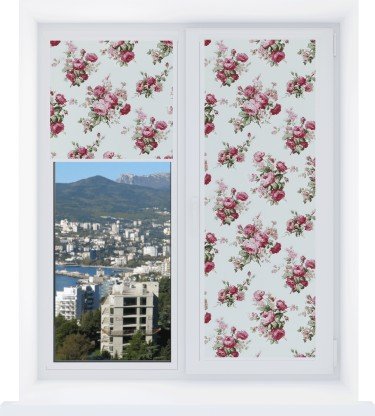 Рулонная штора Уни 2 Розалия 01