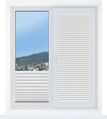 Штора плиссе Креп перламутр белый