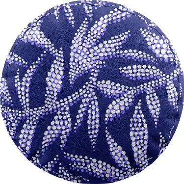 Подушка круглая Cortin «Ночные цветы»