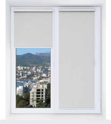 Рулонная штора Мини Фокус NEW BO 08 серый