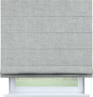 Римская штора «Кортин», рогожка димаут серый, для проёма