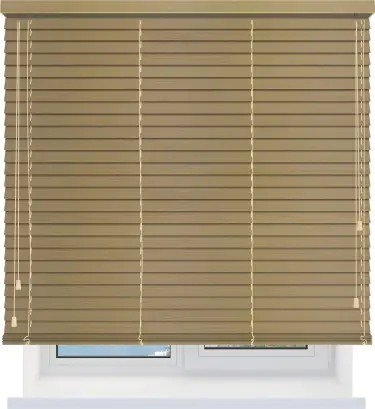 Бамбуковые жалюзи 50 мм. отбеленный