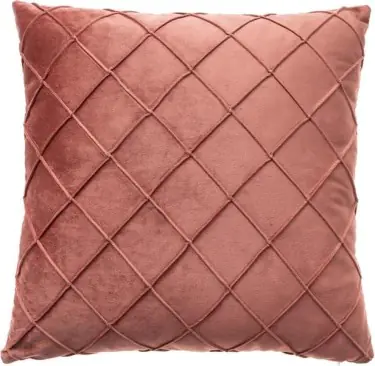 Наволочка декоративная Этель «Соло», цвет пыльная роза, размер 43х43 см