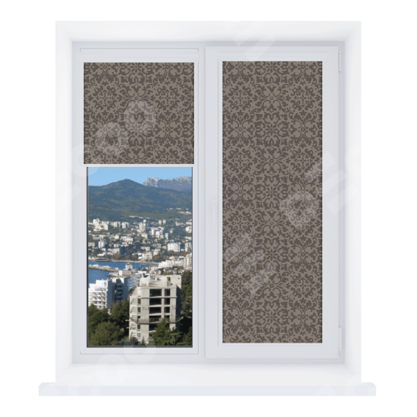 Рулонная штора Уни 2 Дамаск 11