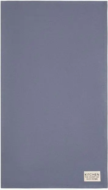 Полотенце Этель Kitchen 40х73 см, цв. синий, 100% хл, саржа 220 г/м2