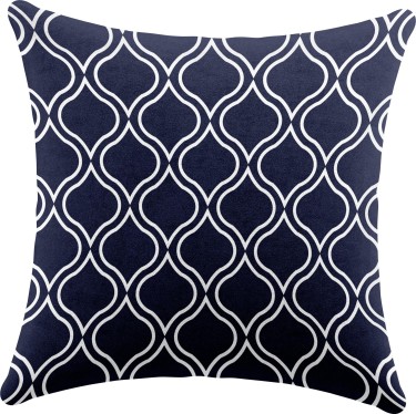 Подушка квадратная Cortin «Тайны востока синий»